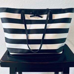 Kate Spade Striped Tote Bag